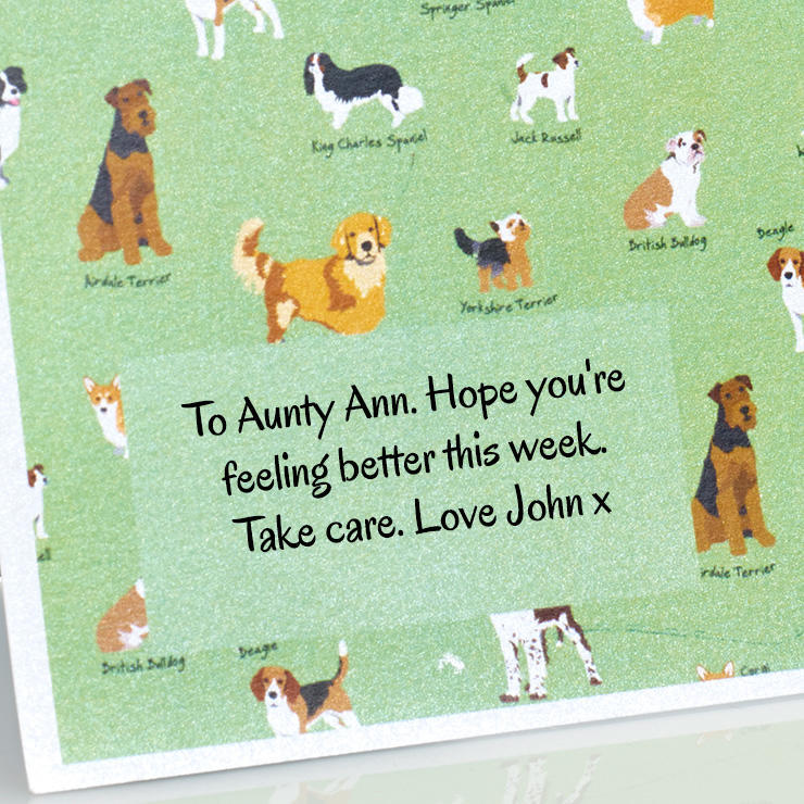 Loyal Companion — Flowercard Thinking of You