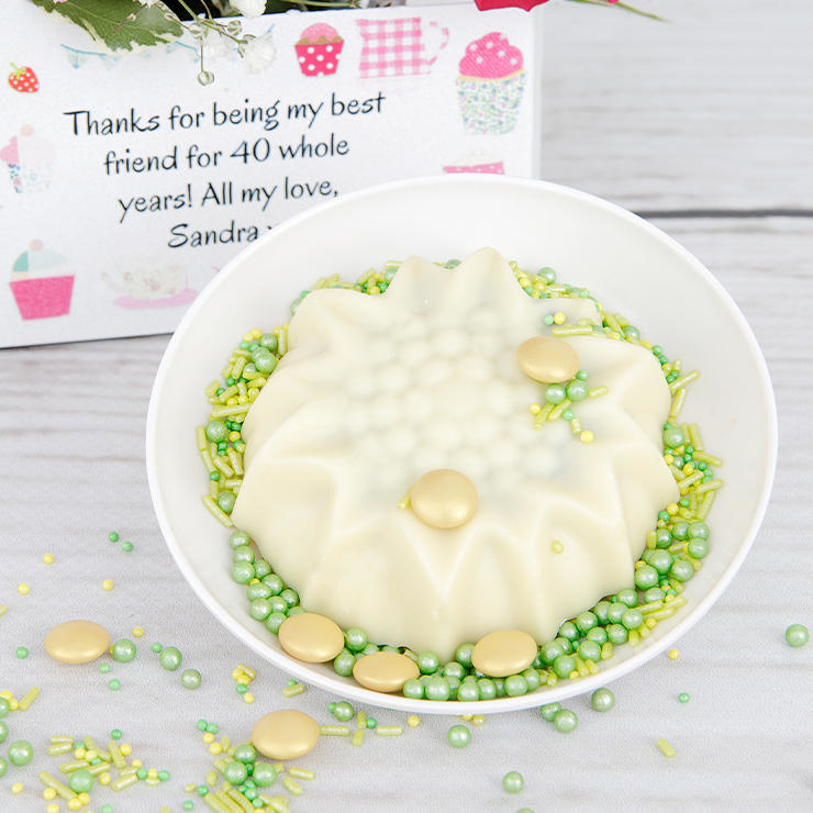 White chocolate oreo cookie flower White chocolate oreo cookie flower