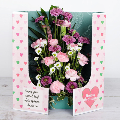 Big Birthday Love - Flower Cards