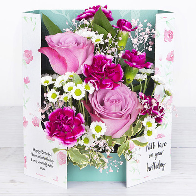 Birthday Love - Flower Cards