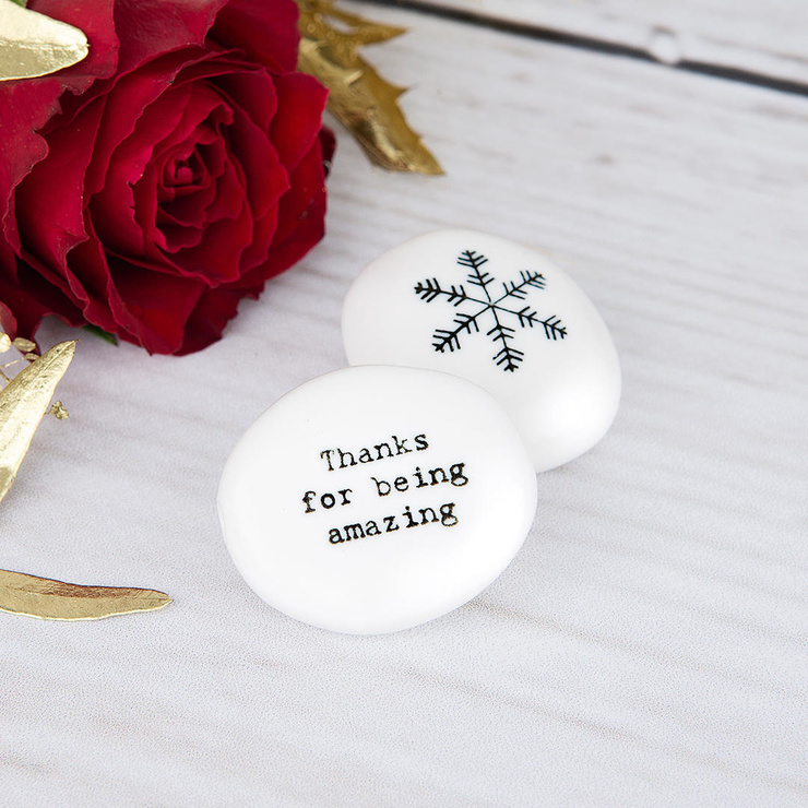 Snowflake Pebble Snowflake Pebble