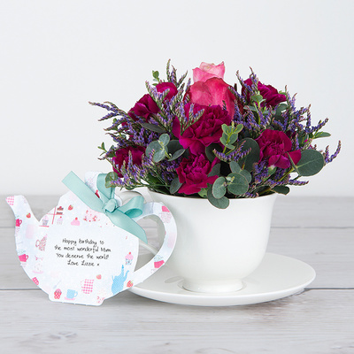 Teatime Treat - Flower Cards