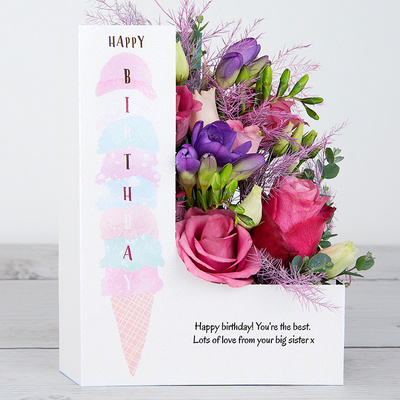 Birthday Treats - Flower Cards
