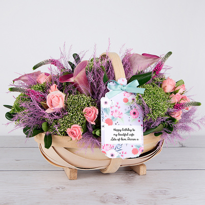 Birthday Wish - Flower Cards